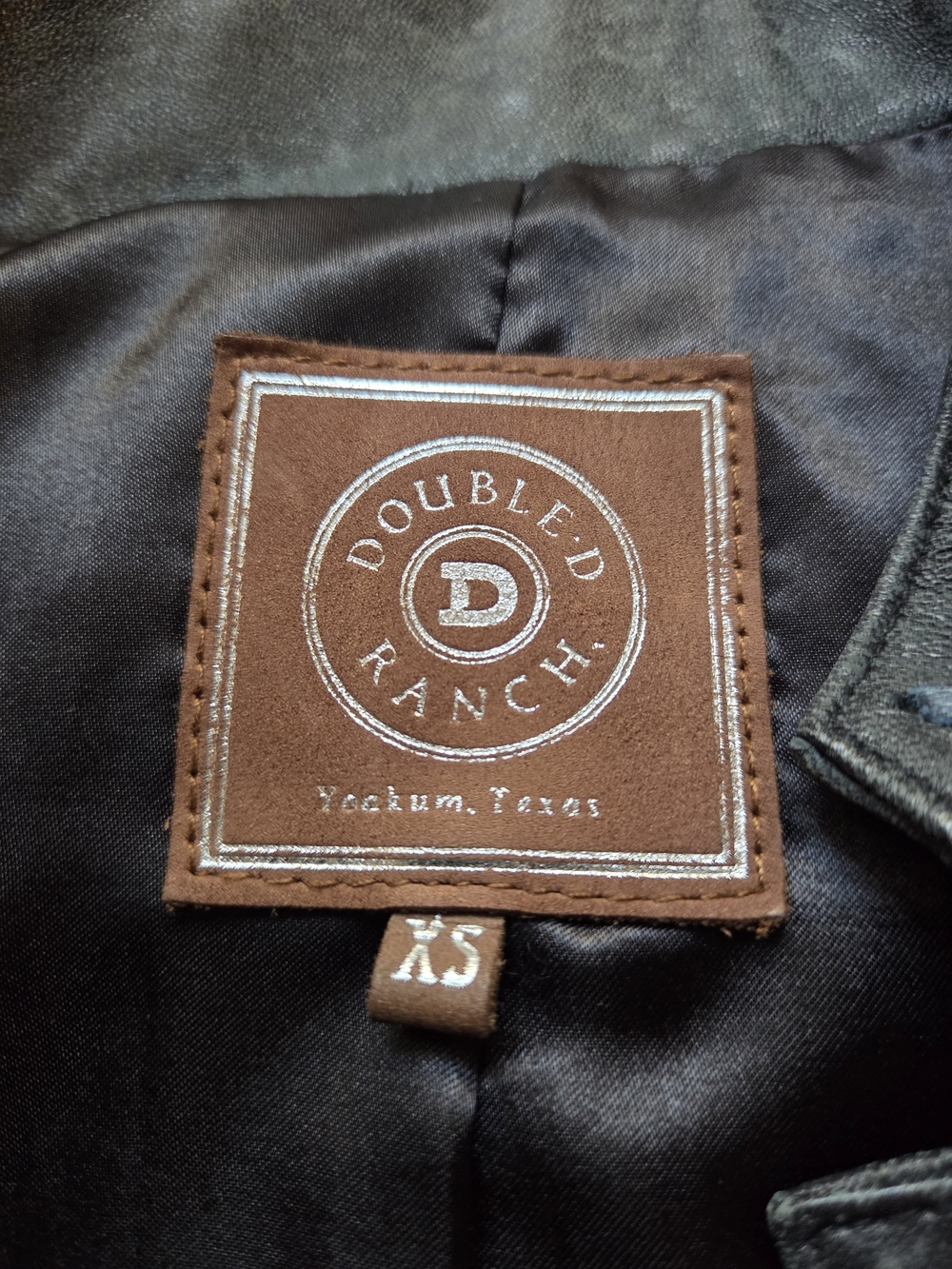 Double D Ranch Embroidered Longline Trench Coat - Picture 6 of 7